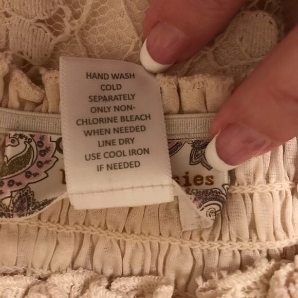 Band of Gypsies Lace off the shoulder swing dress - Picture 10 of 14